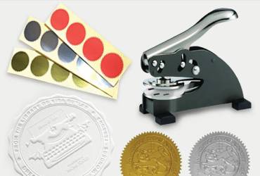 Embossing seal making services in deira